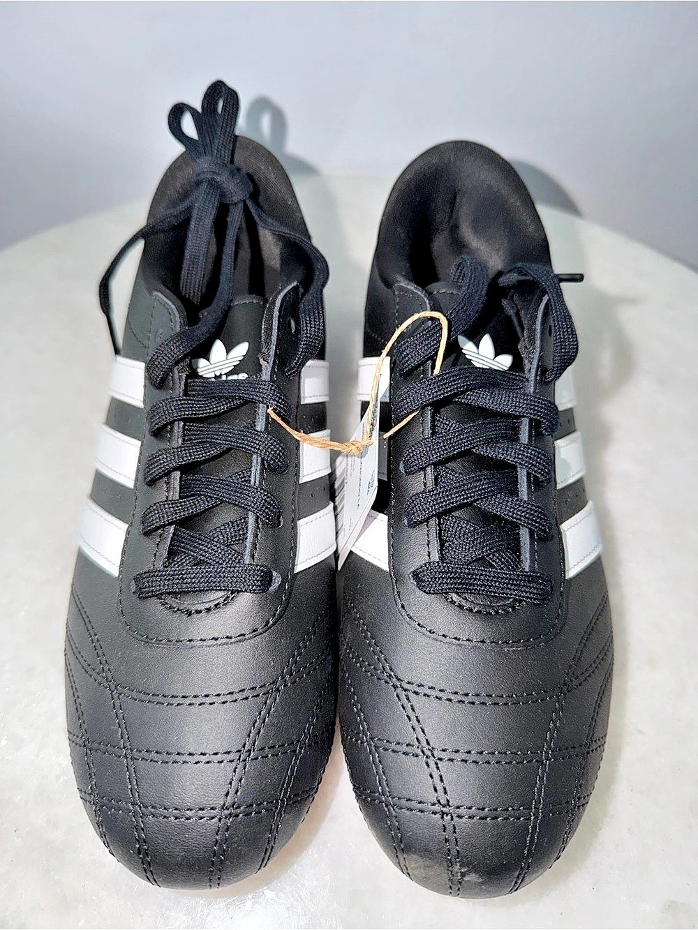 adidas Taekwondo Lace J Black & White US 6.5 NWT